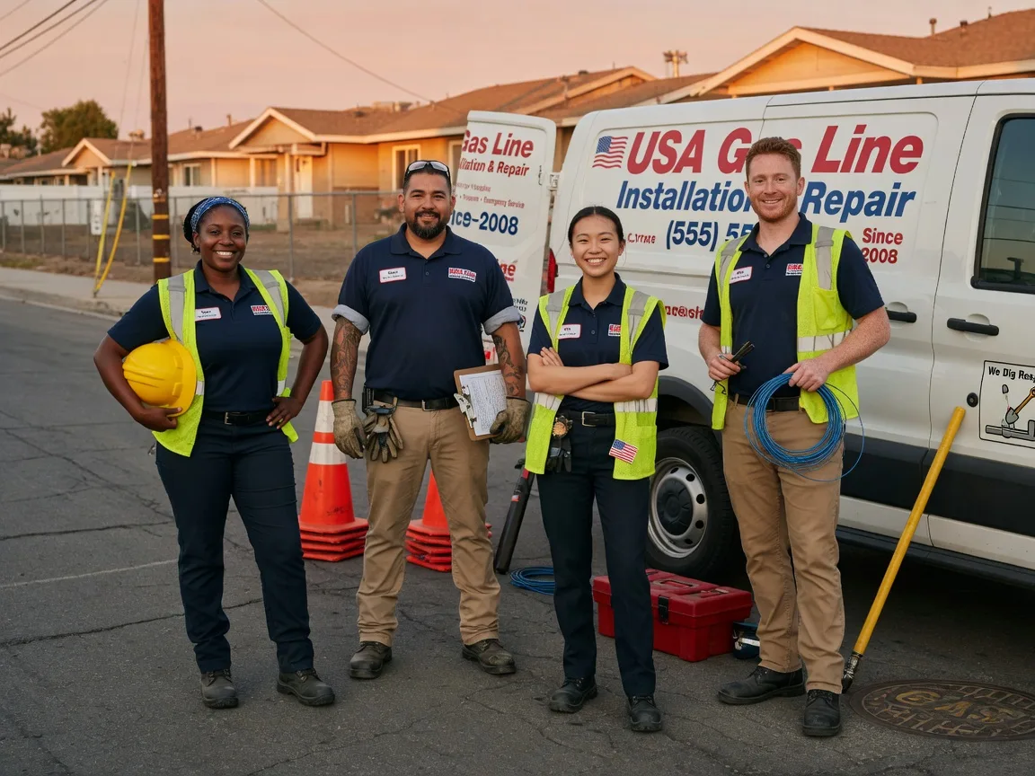 Gas Line Installation company in Yosemite, KY